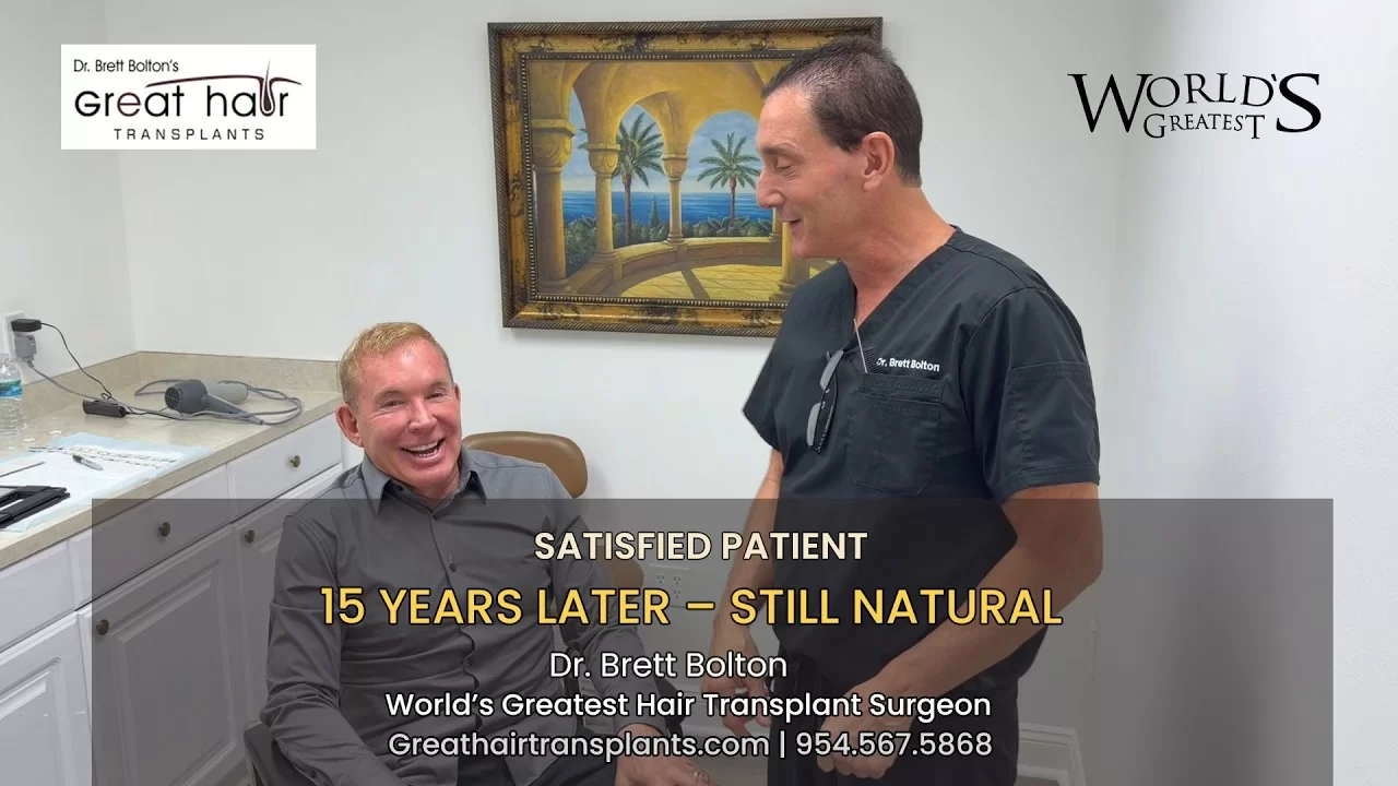 Dr. Brett Bolton Patient Kevin - 15 Years Later